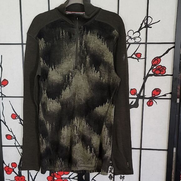 Smartwool Classic Thermal Merino Base Layer 1/4 Zip - Picture 2 of 11